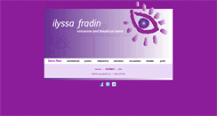 Desktop Screenshot of ilyssafradin.com